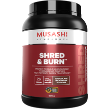 Load image into Gallery viewer, Musashi Shred &amp; Burn 340g