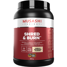 Load image into Gallery viewer, Musashi Shred &amp; Burn 340g